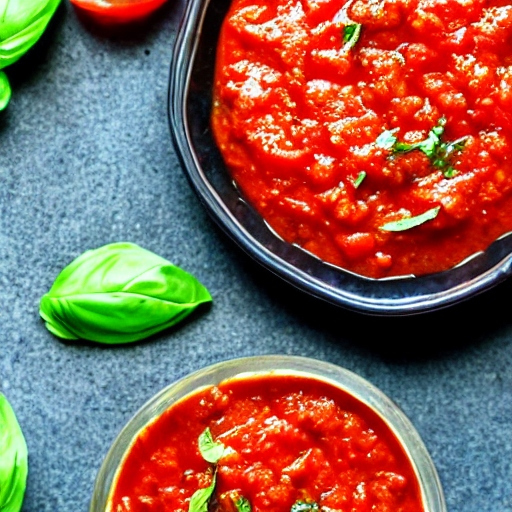 Tomato Basil Chutney