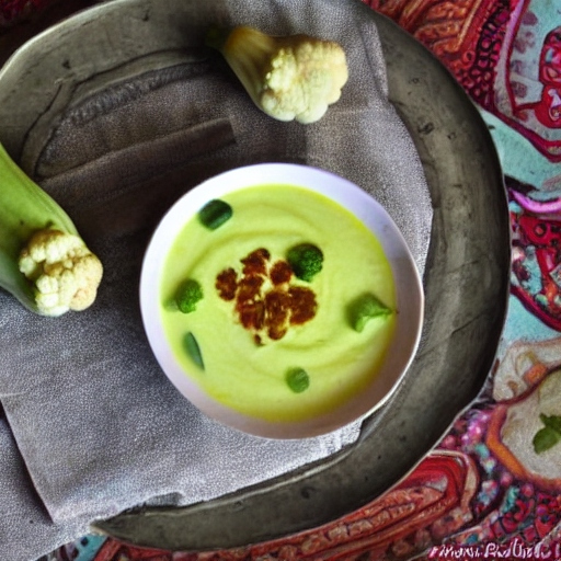 Bottle Gourd and Cauliflower Soup for Babies and Toddlers