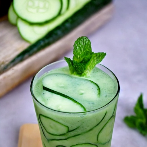 Minty Cucumber Cooler