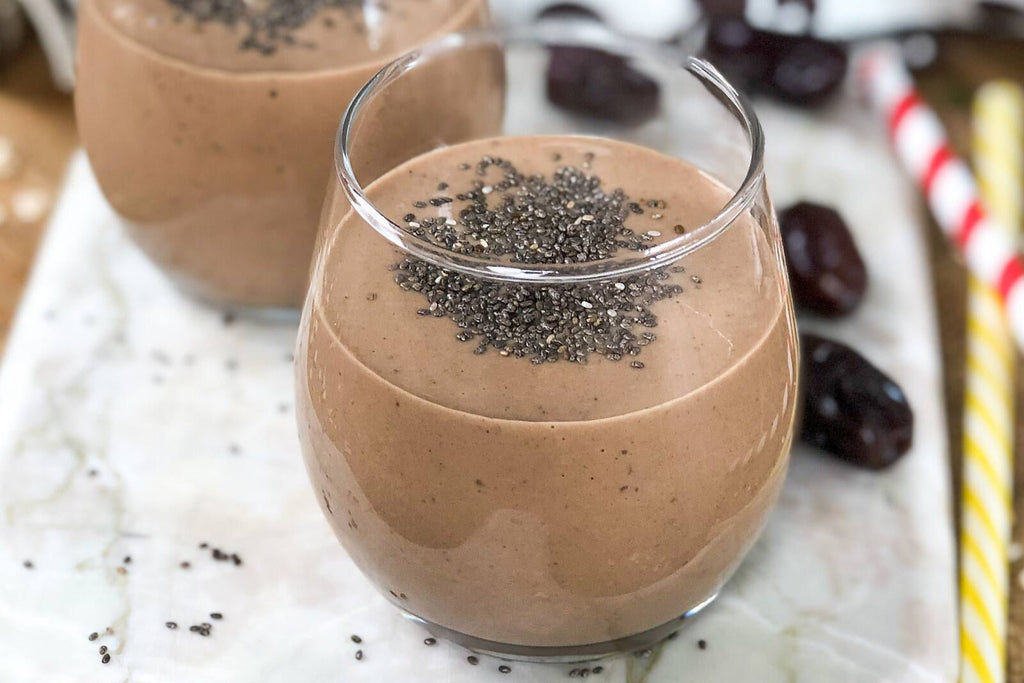SPROUTED RAGI SMOOTHIE (QUICK ENERGY DRINK)