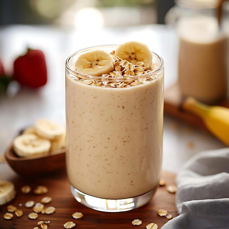 PEANUT BUTTER BANANA SMOOTHIE