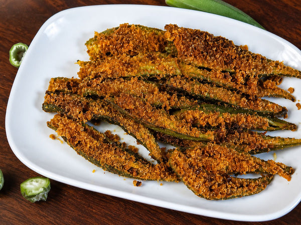 BHINDI RAVA FRY (CRISPY OKRA FRY)