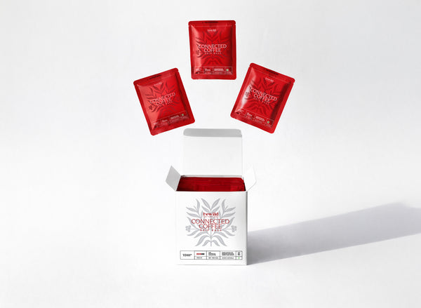Connected Coffee Drip Bags | Canephora Coffee (Robusta) | Medium Roast | Anoxic Naturals
