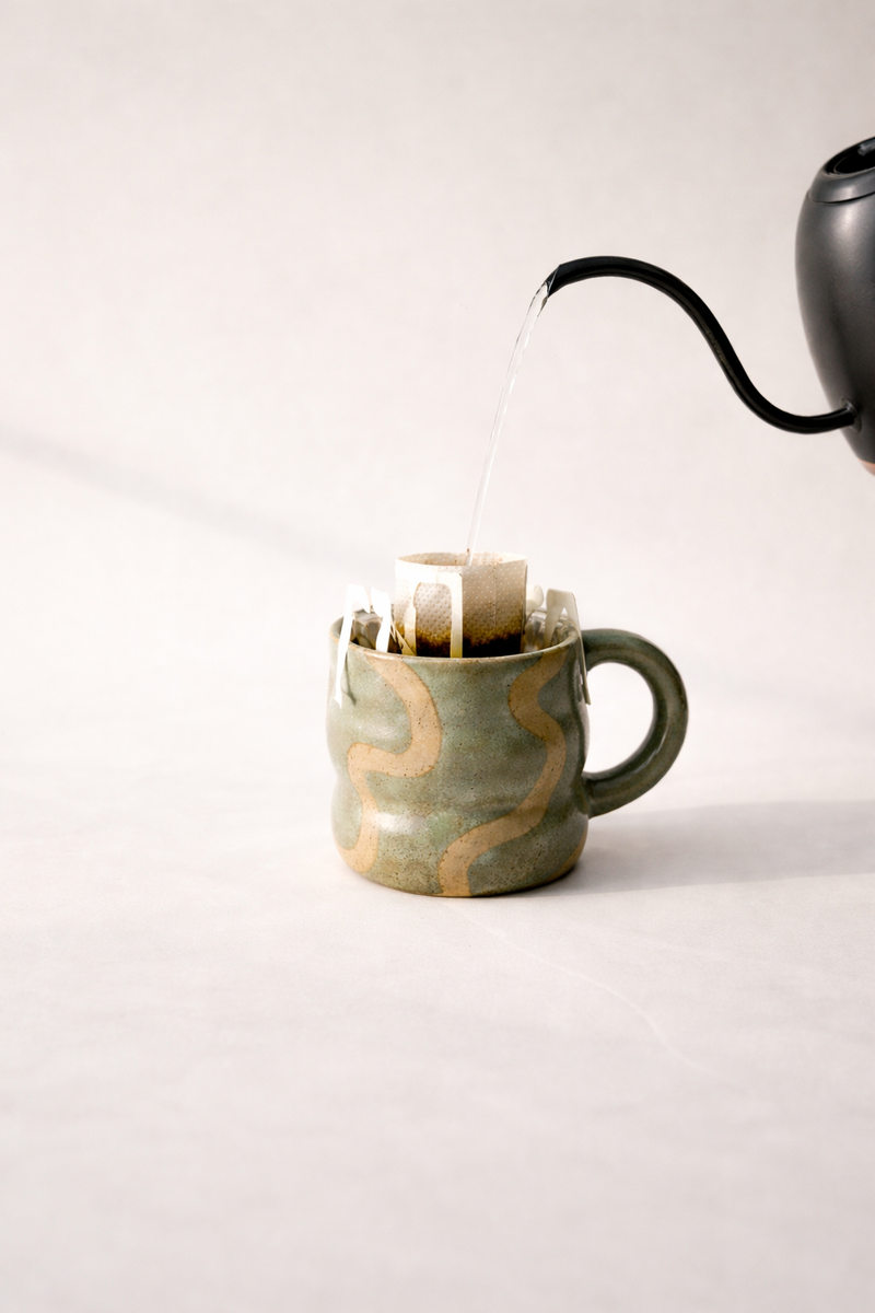 Connected Coffee Drip Bags | Canephora Coffee (Robusta) | Medium Roast | Anoxic Naturals