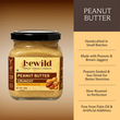 Peanut Butter | Crunchy | 250g | Earth-made goodness | Slow-roasted | Naturally Delicious