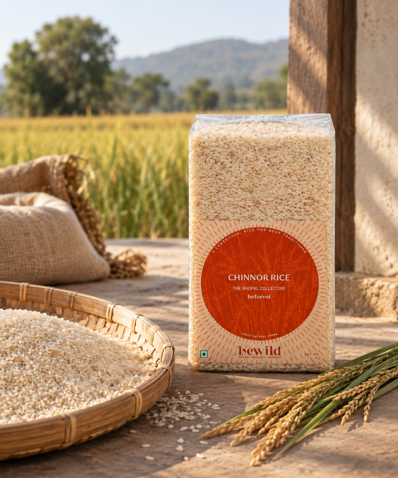 Chinnor Rice | 1kg | Naturally Aromatic | Traditional Rice for Deep Traditions