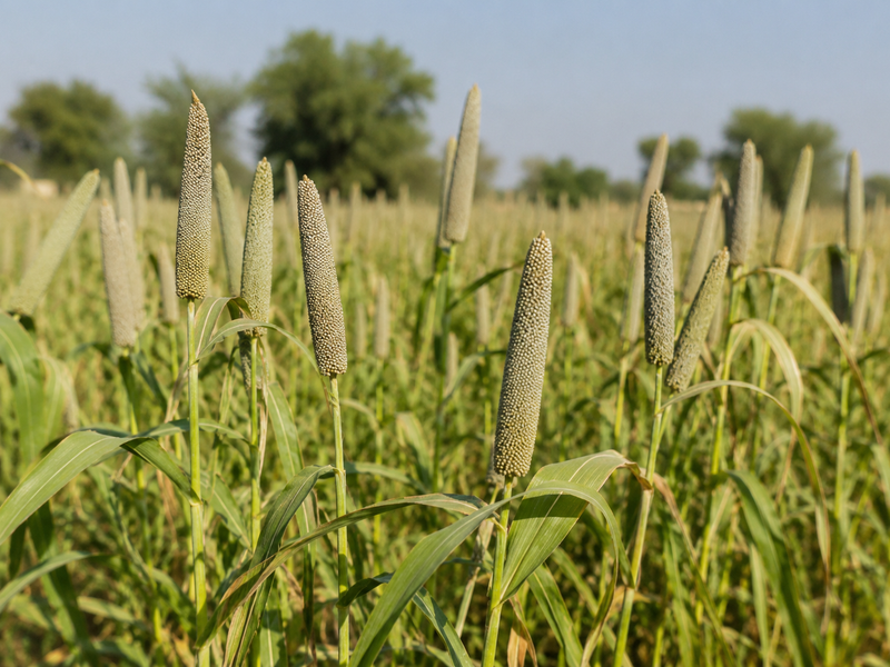 Bajra Flour | 500g | Made from Whole Pearl Millet | Freshly Milled