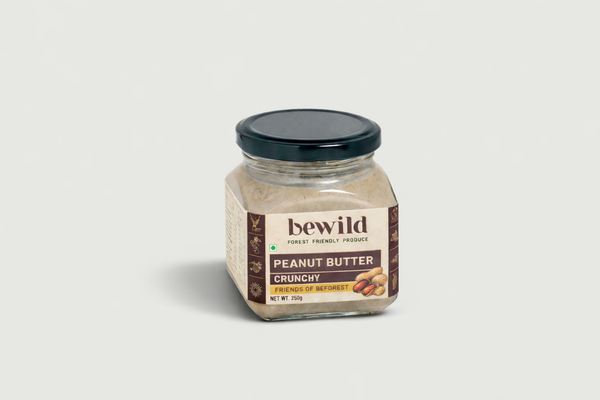 Peanut Butter | Crunchy | 250g | Kadiri Nath Peanuts | Slow-roasted | Naturally Delicious