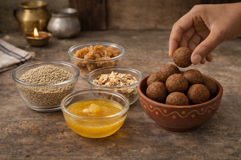 Bajra Laddu | 250g | Gluten-Free | Traditionally Made