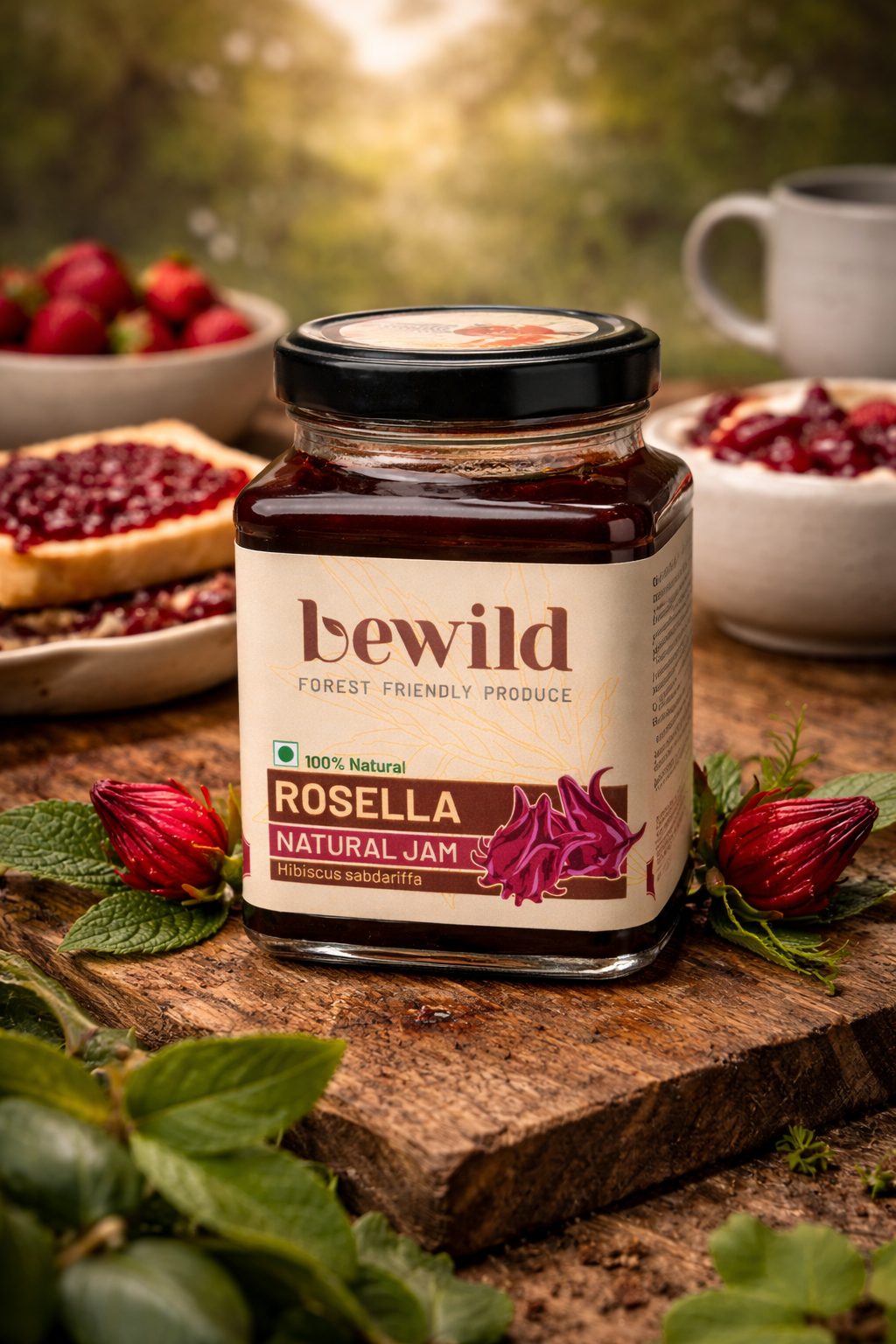 Rosella Jam | Artisanally Crafted | Bloom-Infused – bewildproduce