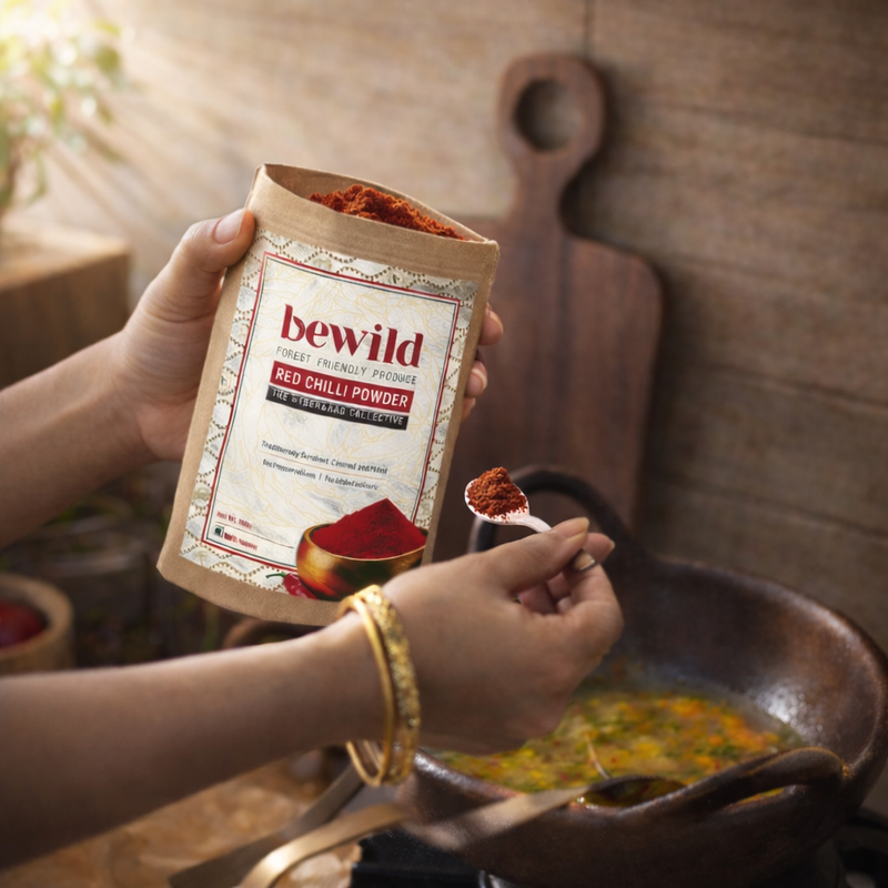 Red Chilli Powder | 500gm | Sun-dried | Finely Ground
