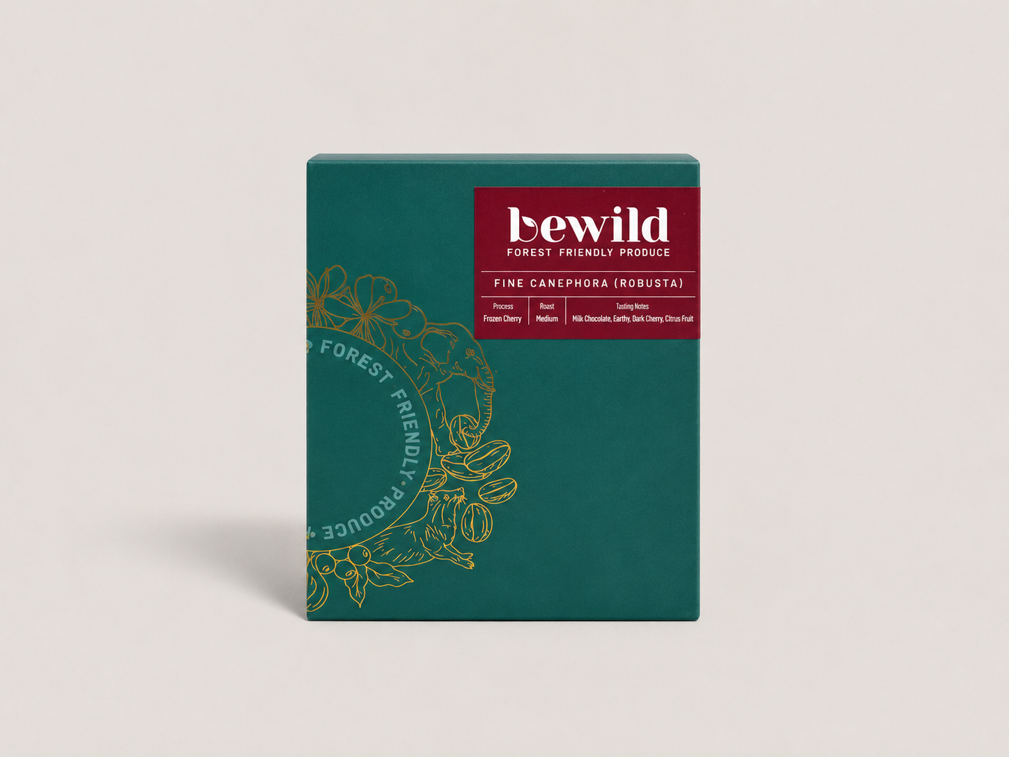 Canephora Coffee (Robusta) - Medium Roast | Frozen Cherry | 200g