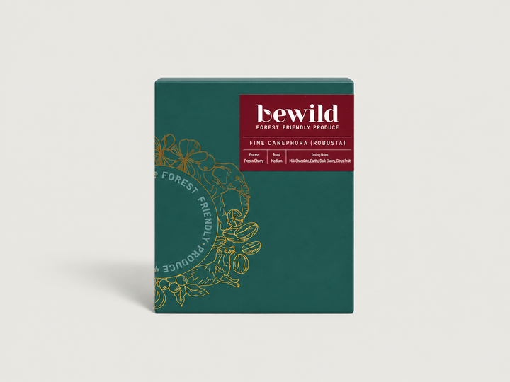 Canephora Coffee (Robusta) - Medium Roast | Frozen Cherry | 200g