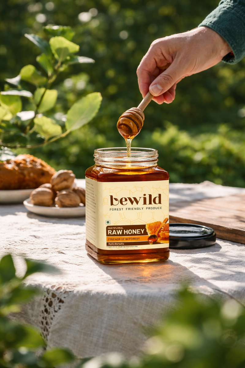 Multi Floral Raw Honey | 500g | Apis dorsata | Wild | Purely Sourced