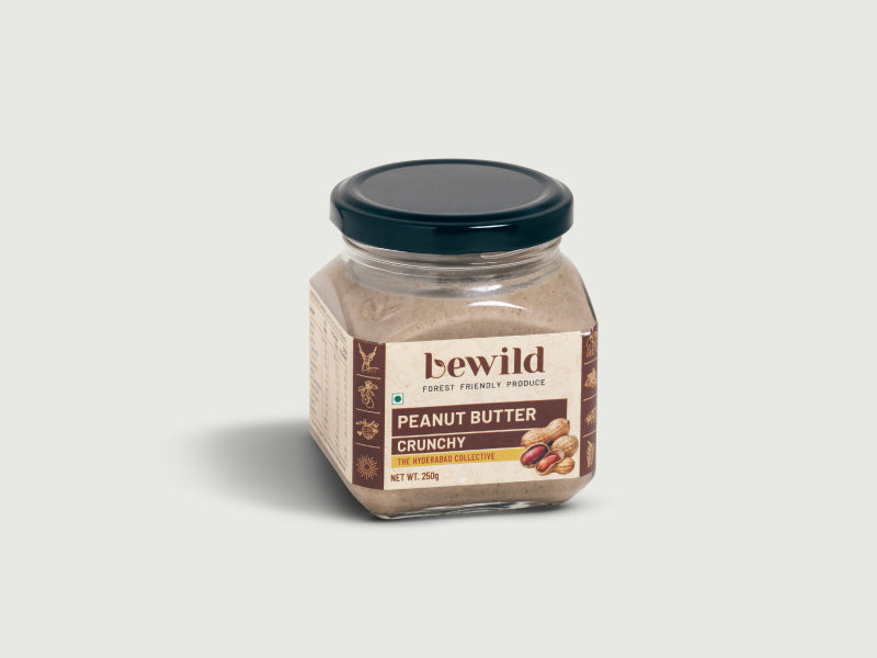 Peanut Butter | Crunchy | 250g | Earth-made goodness | Slow-roasted | Naturally Delicious