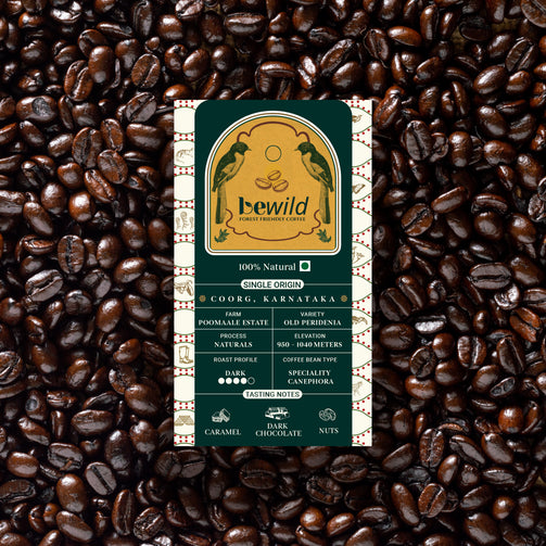 Canephora Coffee (Robusta) - Dark Roast | Naturals | 200g