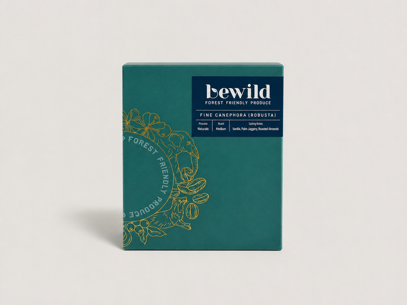 Canephora Coffee (Robusta) - Medium Roast | Naturals | 200g