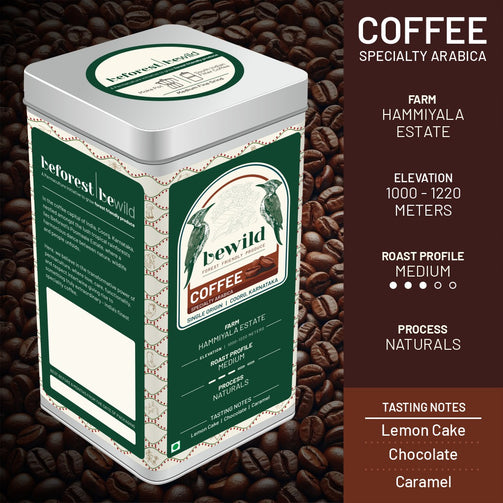 Specialty Arabica Coffee - Medium Roast | Naturals | 200g