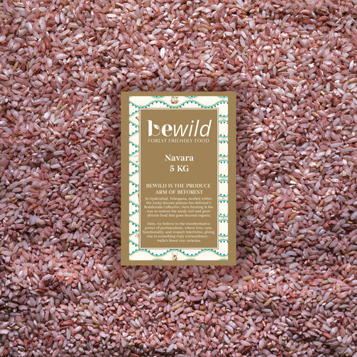 Navara Red Rice 5kg | Diabetic Friendly  | Natural & Quality Healthy Food | High in Fibre | Pesticide & Chemical Free | Pack of 1