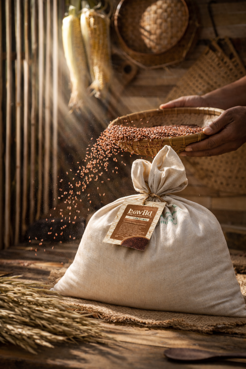 Navara Red Rice 5kg | Diabetic Friendly  | Natural & Quality Healthy Food | High in Fibre | Pesticide & Chemical Free | Pack of 1