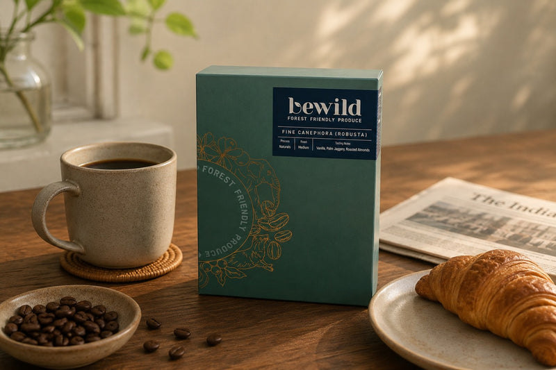Canephora Coffee (Robusta) - Medium Roast | Naturals | 200g