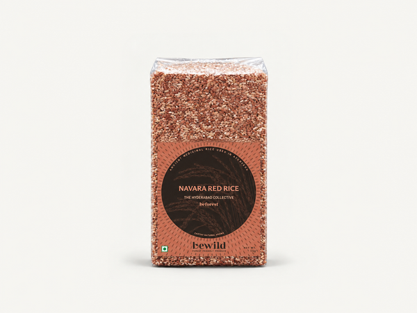 Navara Red Rice 1kg | Diabetic Friendly  | Natural & Quality Healthy Food | High in Fibre | Pesticide & Chemical Free | Pack of 1
