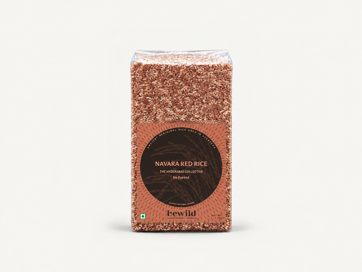 Navara Red Rice 1kg | Diabetic Friendly  | Natural & Quality Healthy Food | High in Fibre | Pesticide & Chemical Free | Pack of 1