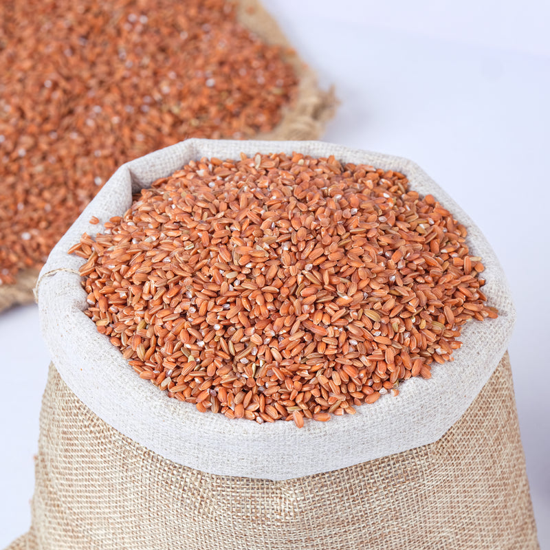 Navara Red Rice 5kg | Diabetic Friendly  | Natural & Quality Healthy Food | High in Fibre | Pesticide & Chemical Free | Pack of 1